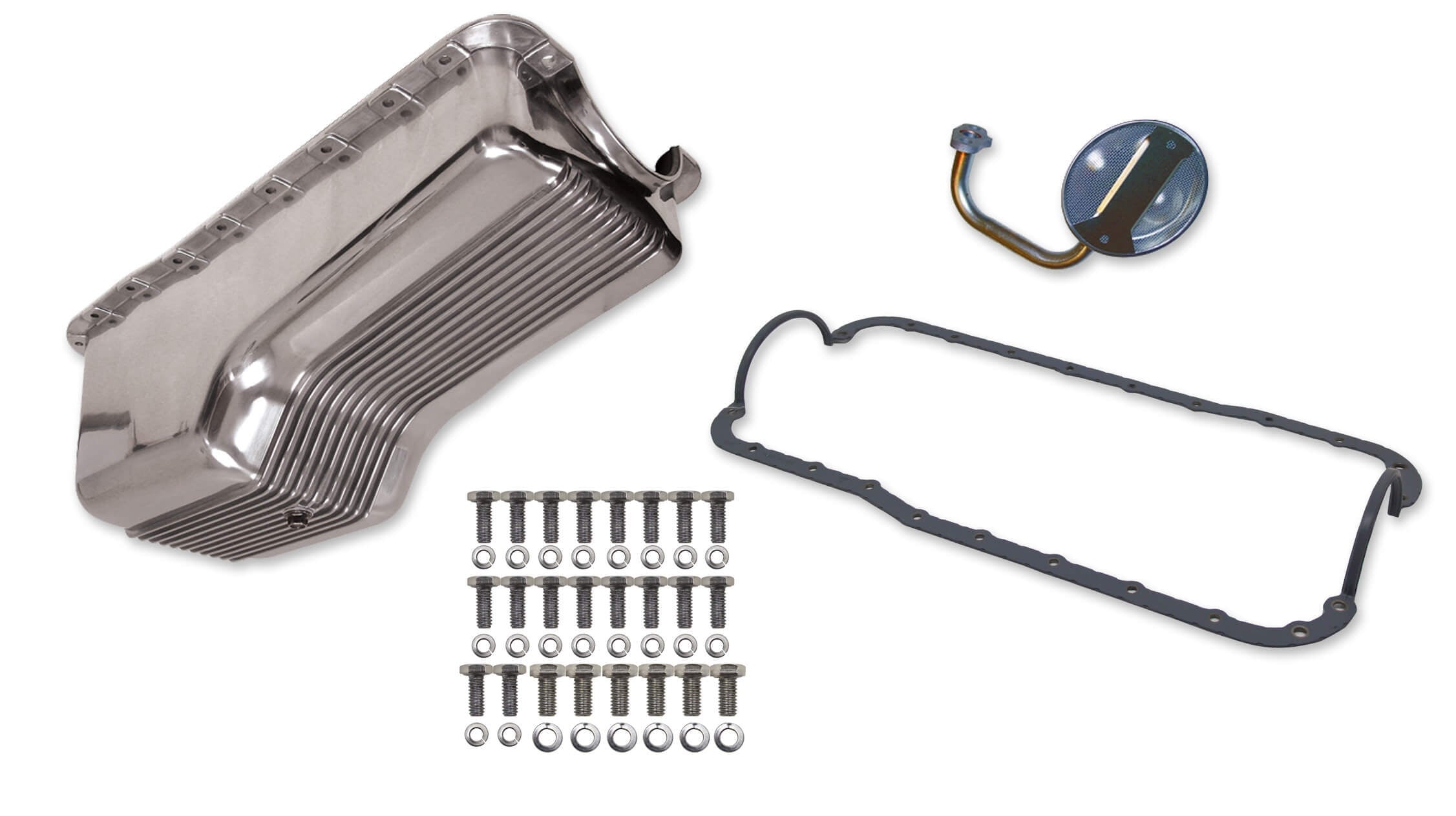OIL PAN ALUMINUM KIT POLISHE