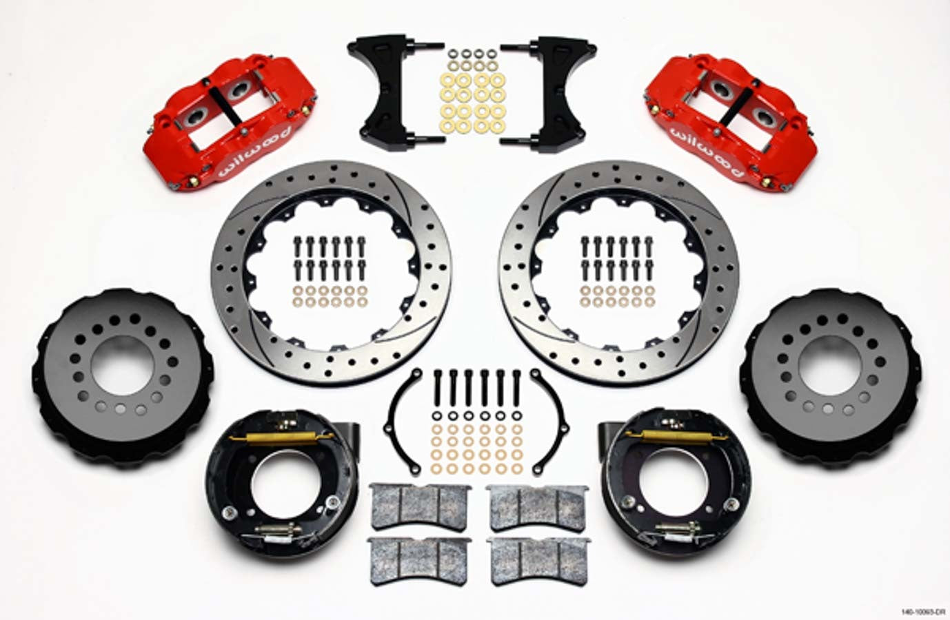 RED DRILLED ROTOR