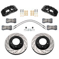 Front Brake Kit 07-15 Tundra Aero6 DM Drilled