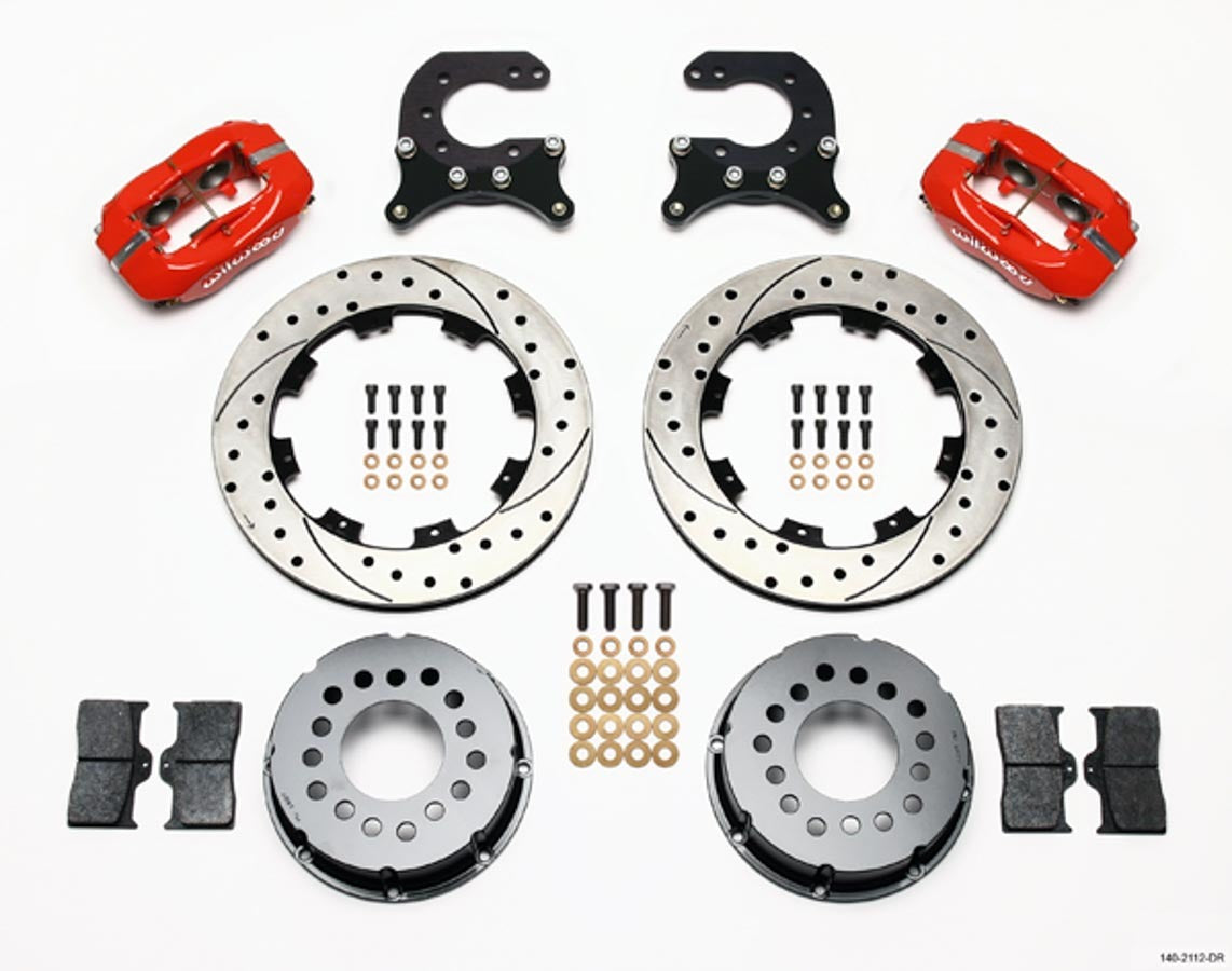 BRAKE KIT RED CALIPER