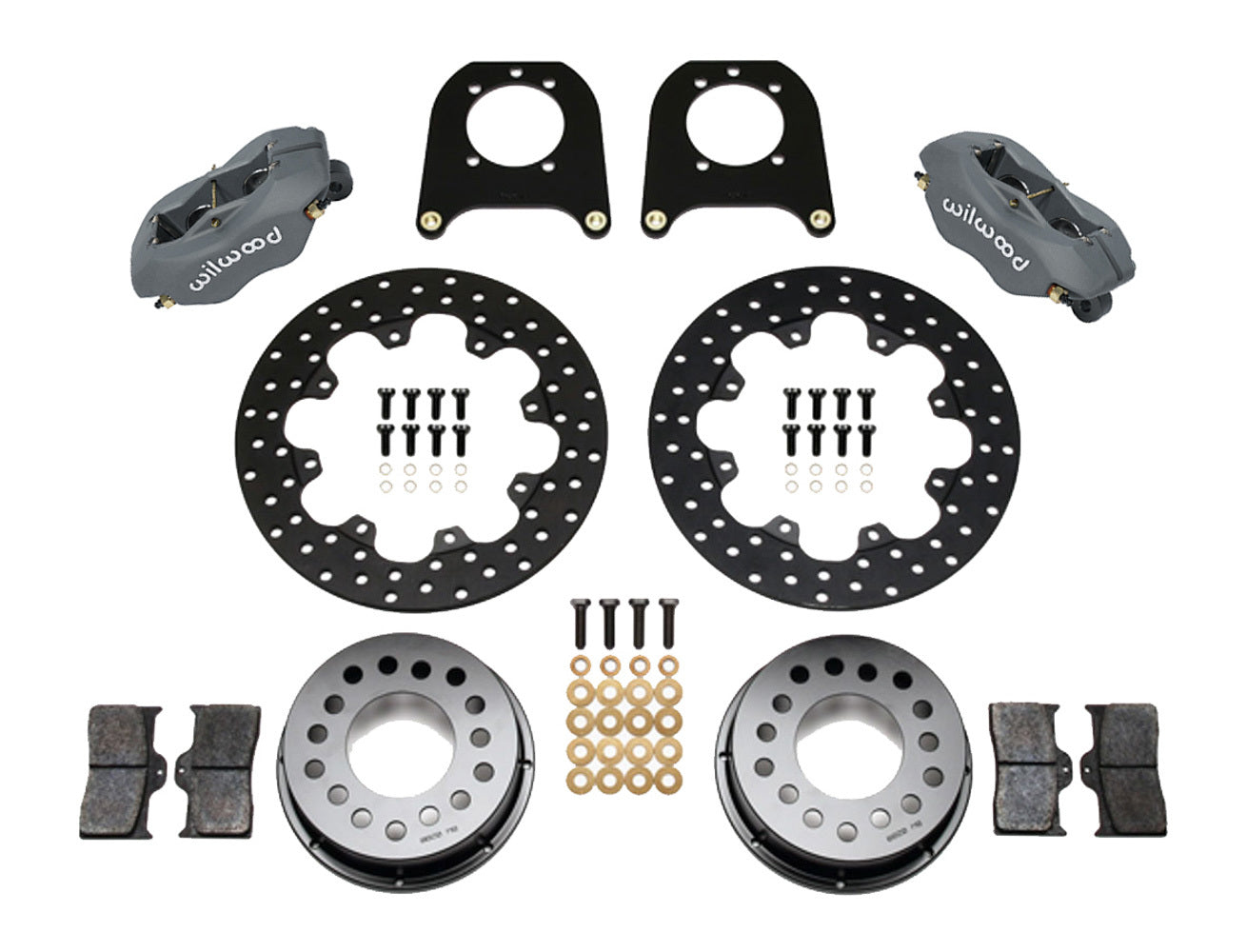 FDL REAR DRAG KIT  DRILLED ROT