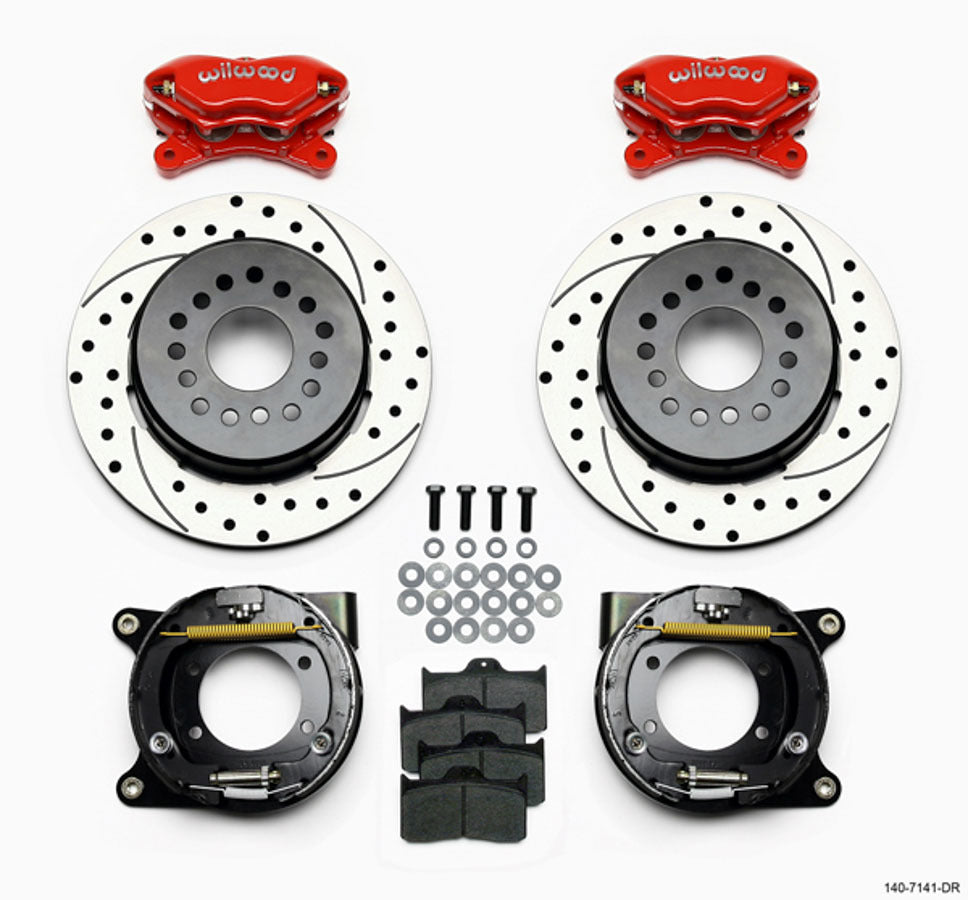 FDL P/S P-B KIT  DRILLED-RED C