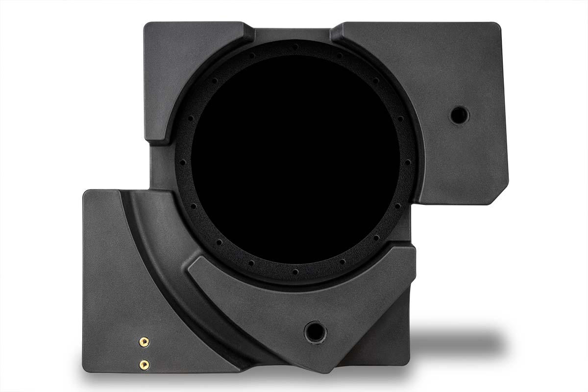SSV Works Underseat Driverside 10in Subwoofer Enclosure for 2017-2026 Can-Am Maverick X3