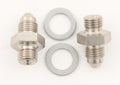 3/8-24 to #3 Stl Crush Washer Seal Adapter (Pr)