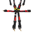 RACE SEAT HARNESS BLACK