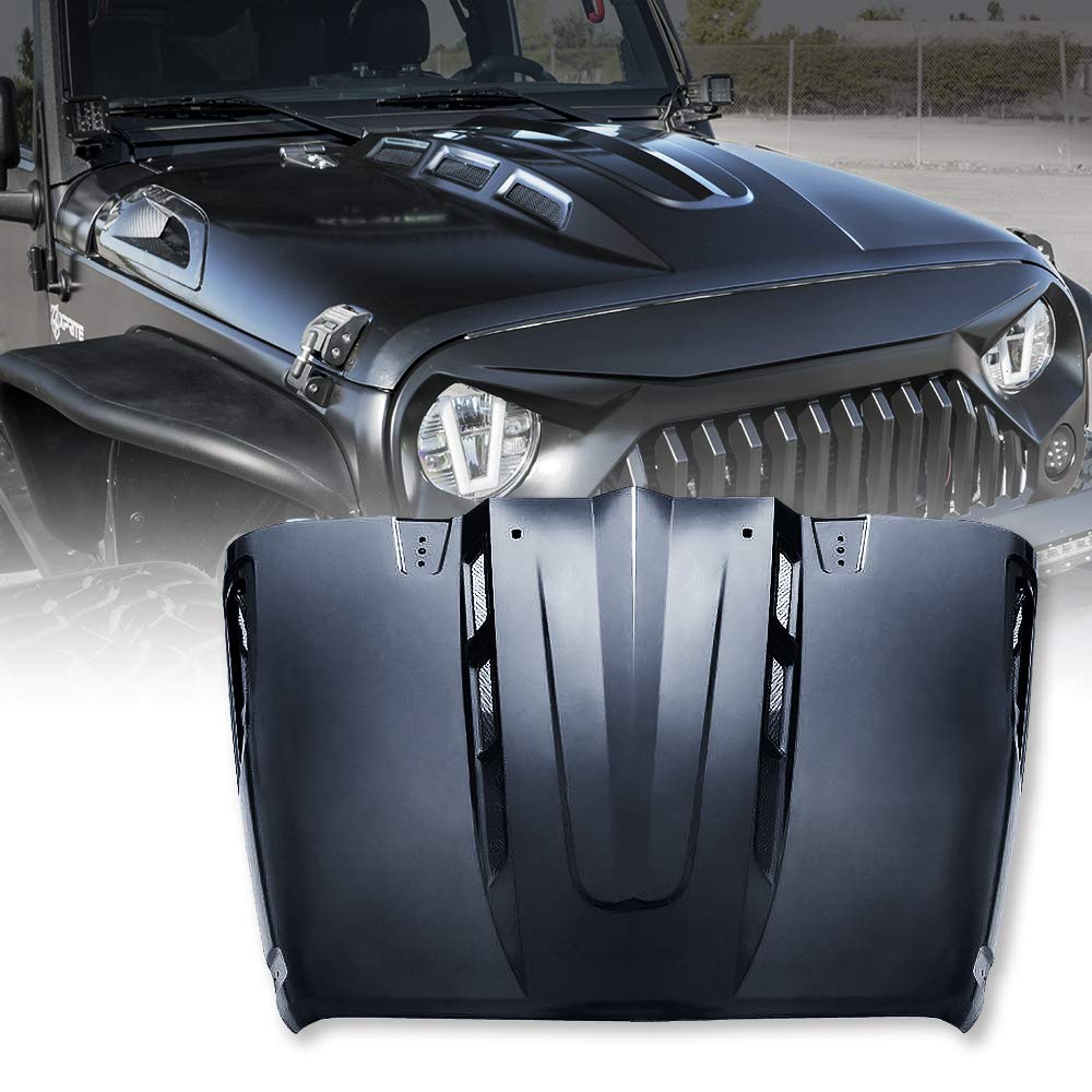 Xprite Wrangler JK Heat Dispersion Hood | Avenger Series