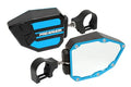 Side View Mirrors 1.75 Clamp Sky Blue
