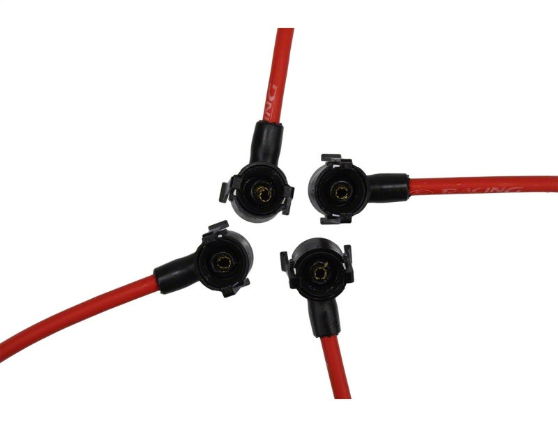 Ford Performance Parts Ford Racing 9mm Spark Plug Wire Sets - Red