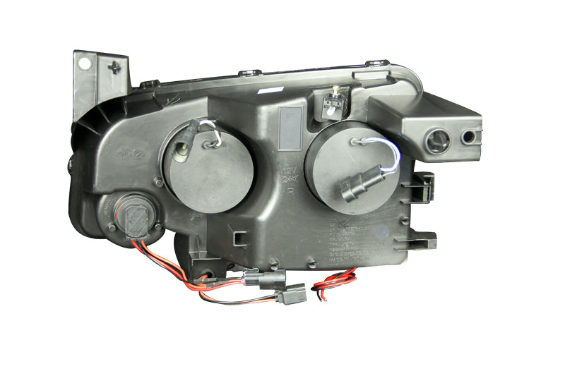 Anzo 2006-2010 Dodge Charger Projector Headlights w/ Halo Chrome (CCFL)