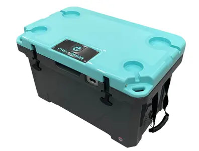 Pro Armor 50 QT Hard Cooler - Gray & Teal