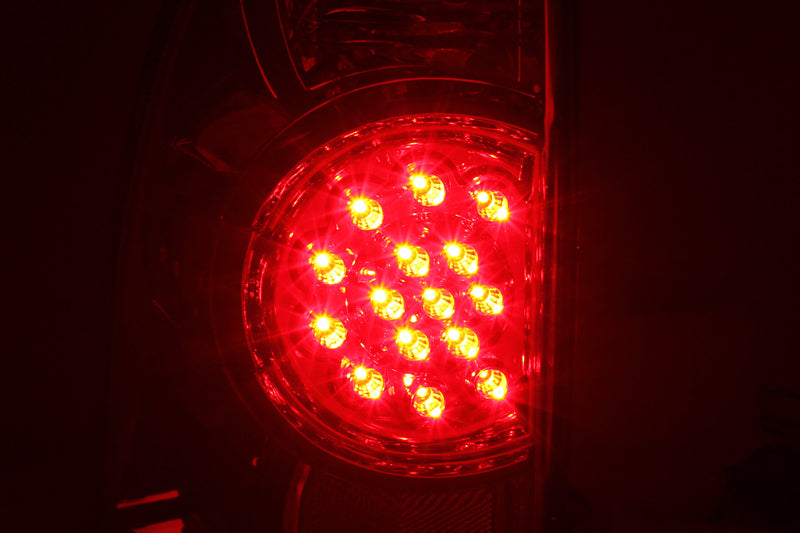 Anzo 2005-2015 Toyota Tacoma LED Tail lights Smoke