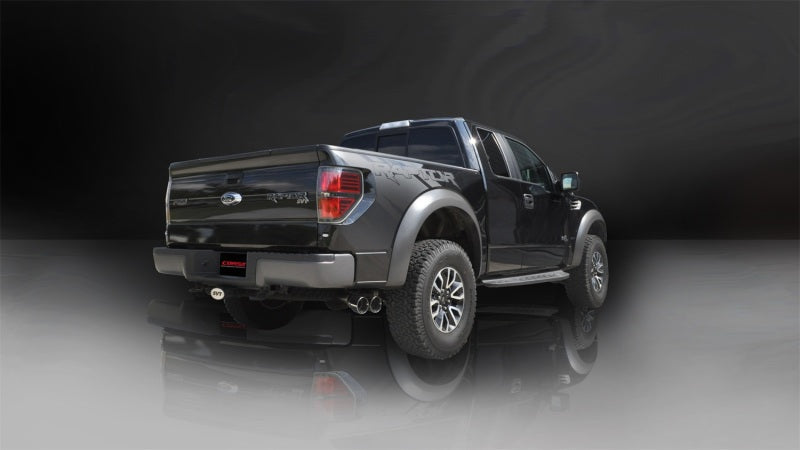 Corsa Performance 11-13 Ford F-150 Raptor 6.2L V8 145in Wheelbase Polished Xtreme