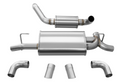 Corsa Performance Corsa 18+ Jeep Wrangler JL 2.5in Dual Rear Turn Down Exit Touring Axle