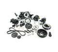 BTR HYPERDRIVE FRONT DRIVE KIT - LS - BLACK - SFI BALANCER - DRESS KIT - ACD-LS05B-SFI