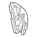 CALIPER ASM-FRT BRK (W/O BRK P