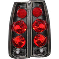 Anzo 1999-2000 Cadillac Escalade Taillights Black 3D Style