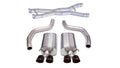 Corsa Performance 3.0" Dual Rear Exit Cat-Back Exhaust System with Twin 4.0" Tips Sport
