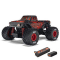 RC QUAKE MONSTER TRUCK RED