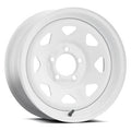 BOXED 8 SPOKE WHITE