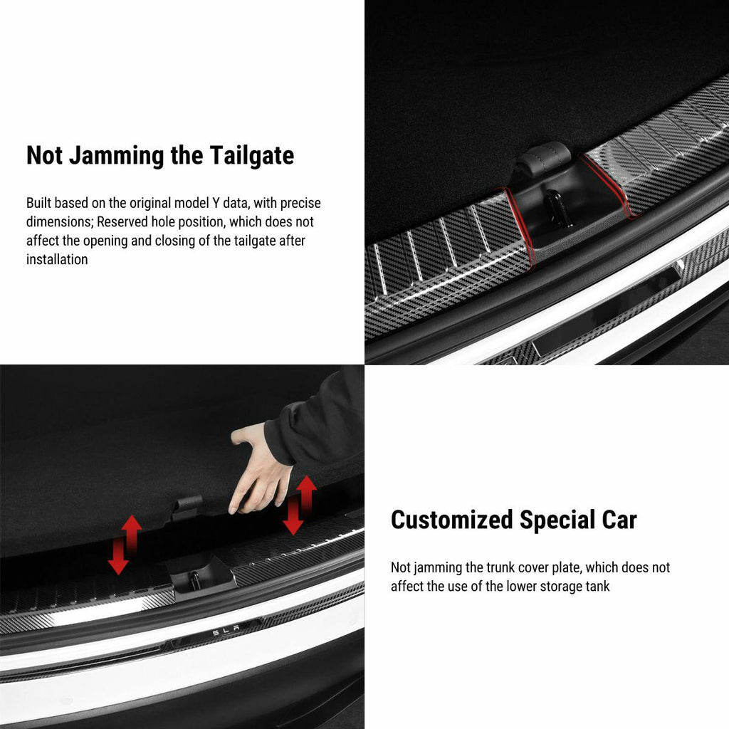 Trunk Sill Protector for Tesla Model Y 2020-2025.03