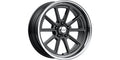 WHEEL ALUM GLOSS BLK 20X8.5