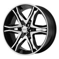AR893 17X8 6X5.5 G-BLK 25MM