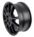 WHEEL ALUM SATIN BLACK 17X7