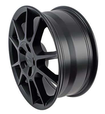WHEEL ALUM SATIN BLACK 17X7