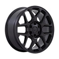WHEEL ALUM MATTE BLK 18X8.5