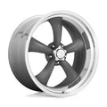 WHEEL ALUM MATTE GRAY 17X8