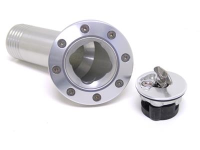 FUEL DOOR CLEAR BILLET