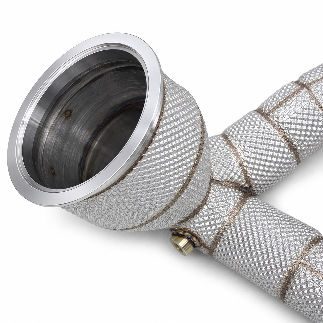 Stainless Exhaust Downpipe for Porsche Macan 3.0T 2.9T