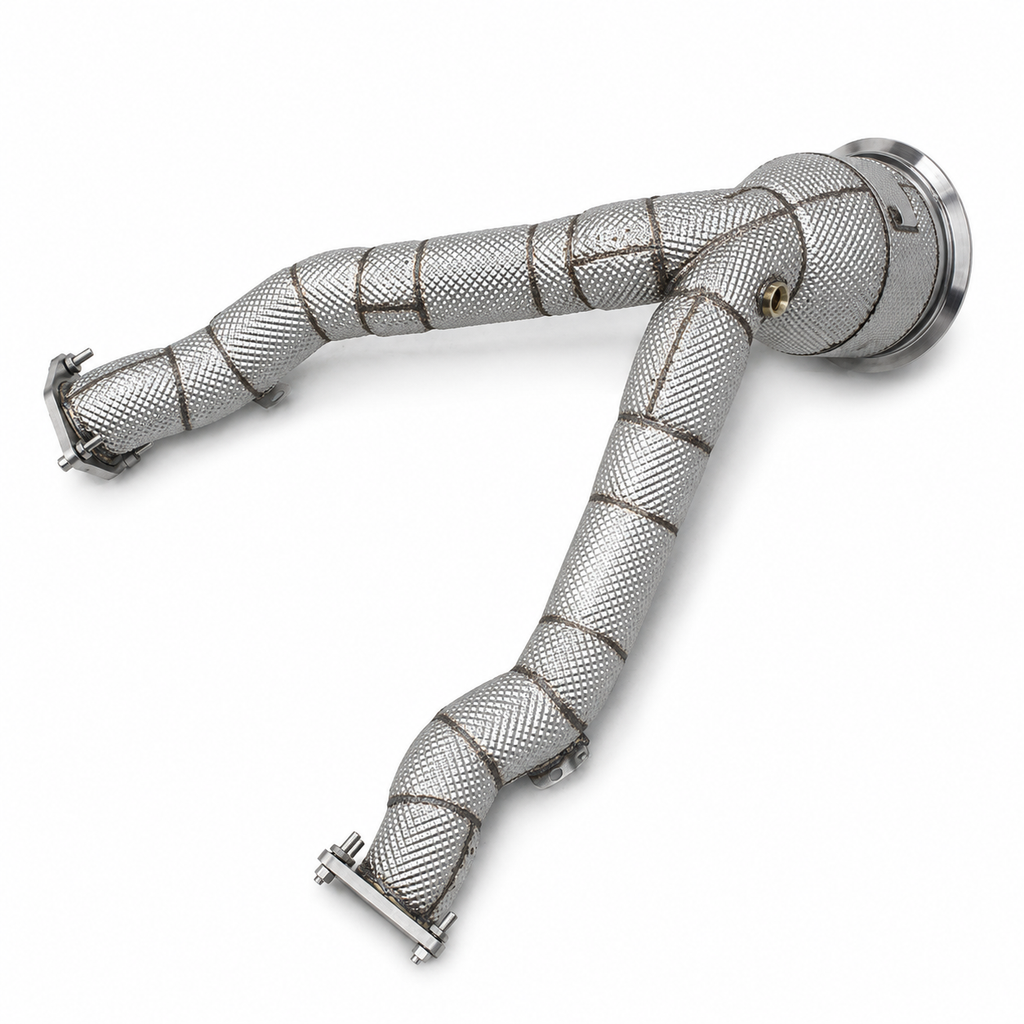 Stainless Exhaust Downpipe for Porsche Macan 3.0T 2.9T