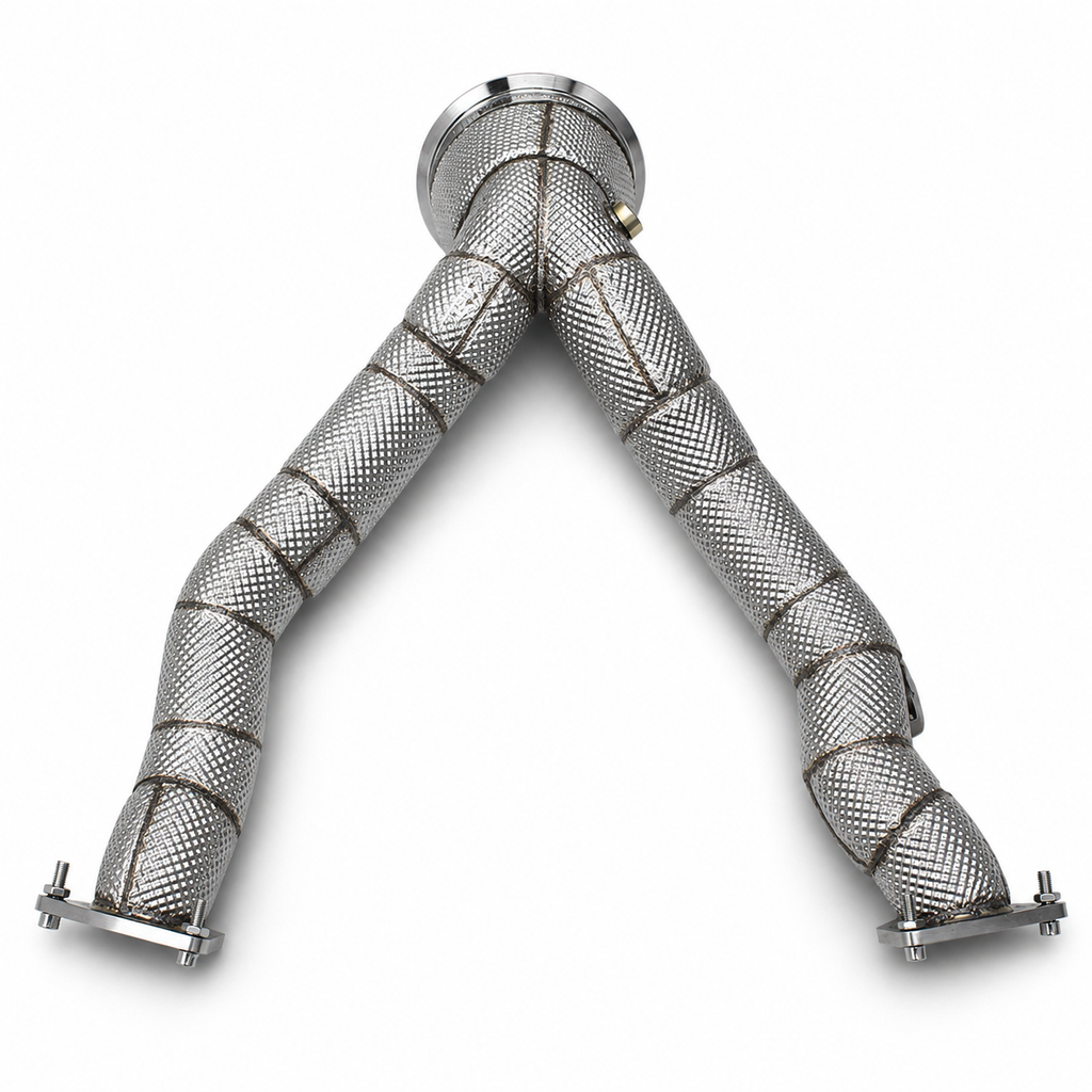 Stainless Exhaust Downpipe for Porsche Macan 3.0T 2.9T