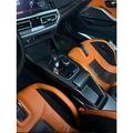 Carbon Fiber CSL Style Center Console Control Panel for BMW G87 M2 G80 M3 G82 M