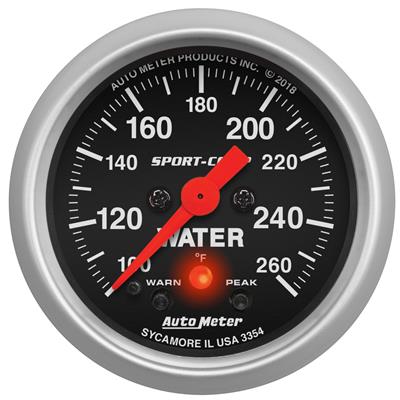 GAUGE  WATER TEMP  2 1/16-IN.