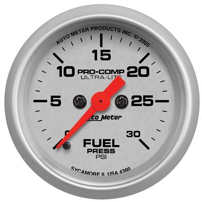 TD GAUG  FUEL PRESSURE  2 1/16