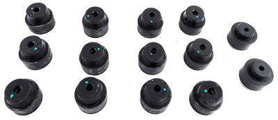 BUSHINGS BODY MOUNT RUBBER KIT