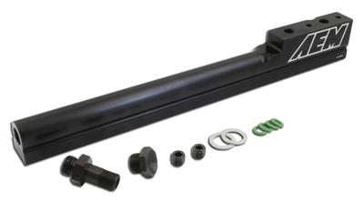 HIGH VOLUME FUEL RAIL-BLACK