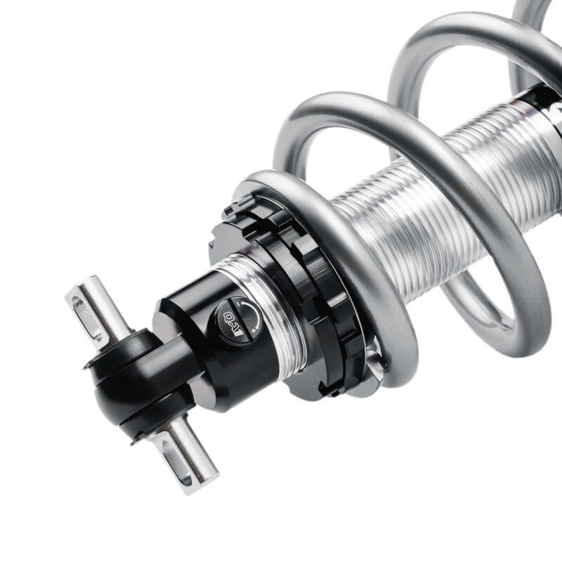 QA1 GM Pro Front Coil-Over System - Single Adj. - 9in x 550lbs/in - Pigtail Large - Aluminum