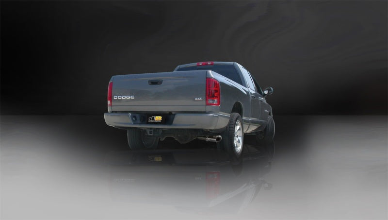 Corsa Performance 06-07 Dodge Ram Quad Cab/Short Bed 1500 4.7L V8 Polished Sport Cat-Bac
