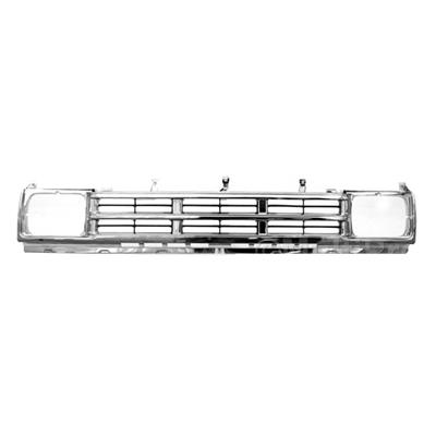 GRILLE CHROME/SILVER RWD AND