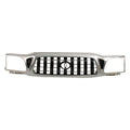 FRONT GRILLE CHROME WITH BLAC