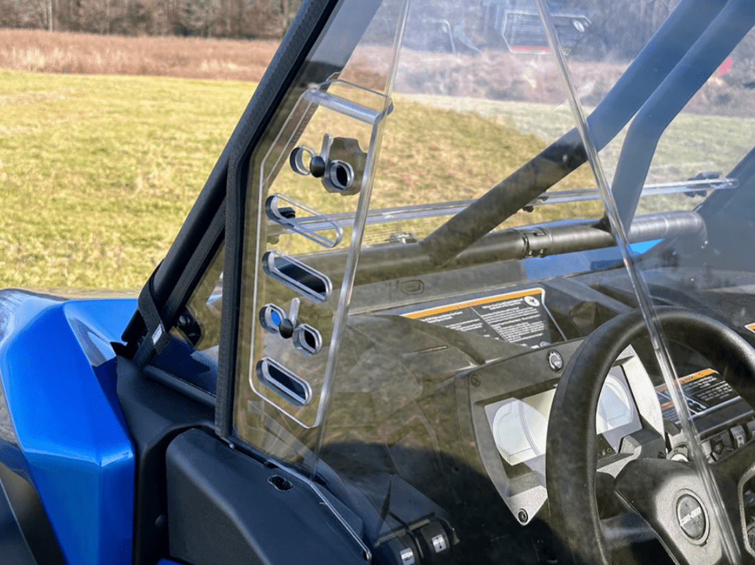 Spike Can-Am Commander MAX Venting Polycarbonate Upper Doors Kit
