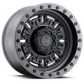 WHEELS ALUM MATTE GUNMETAL 17X