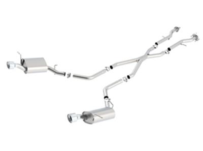 EXHAUST SYSTEM CAT-BACK SS KIT