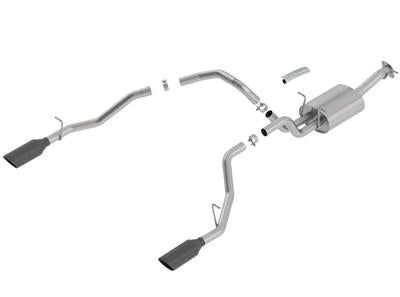 EXHAUST CATBACK SS SPLIT REAR