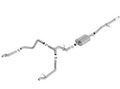 EXHAUST CATBACK SS SPLIT REAR