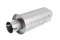 MUFFLER TURBO ROUND SS 2.5IN