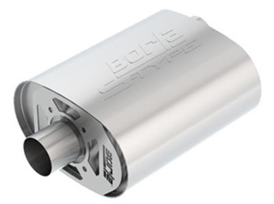 MUFFLER S-TYPE OVAL SS 2.5IN